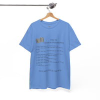 10 Commandments T-Shirt - Black