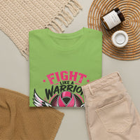 Fight Like a Warrior, Survive Like a Champion Breast Cancer Awareness T-Shirt