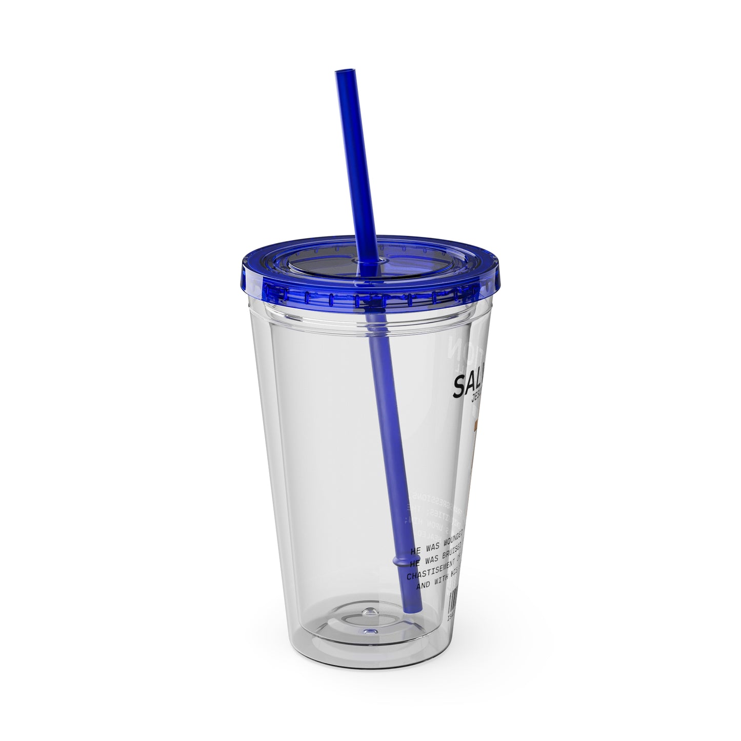 Salvation - Jesus Paid 16oz Tumbler with Straw