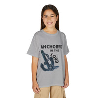 Anchored in the Lord Youth T-Shirt — Black