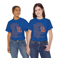 The Lord’s Prayer T-Shirt - Orange