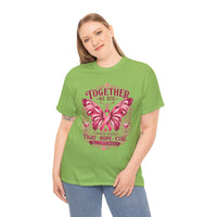 Together We Rise Breast Cancer Awareness T-Shirt — Fight Hope Cure Tee