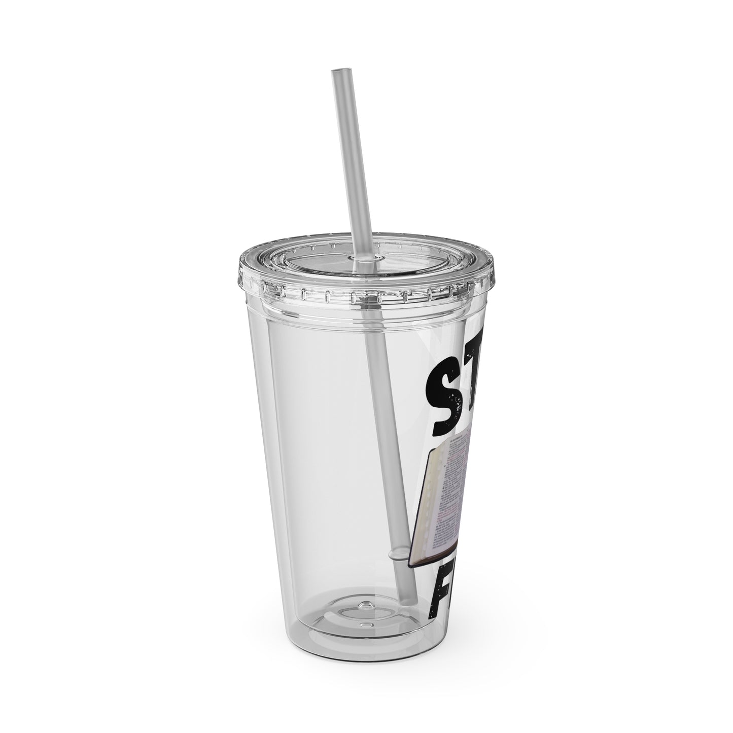 Stay Fed 16oz Tumbler with Straw