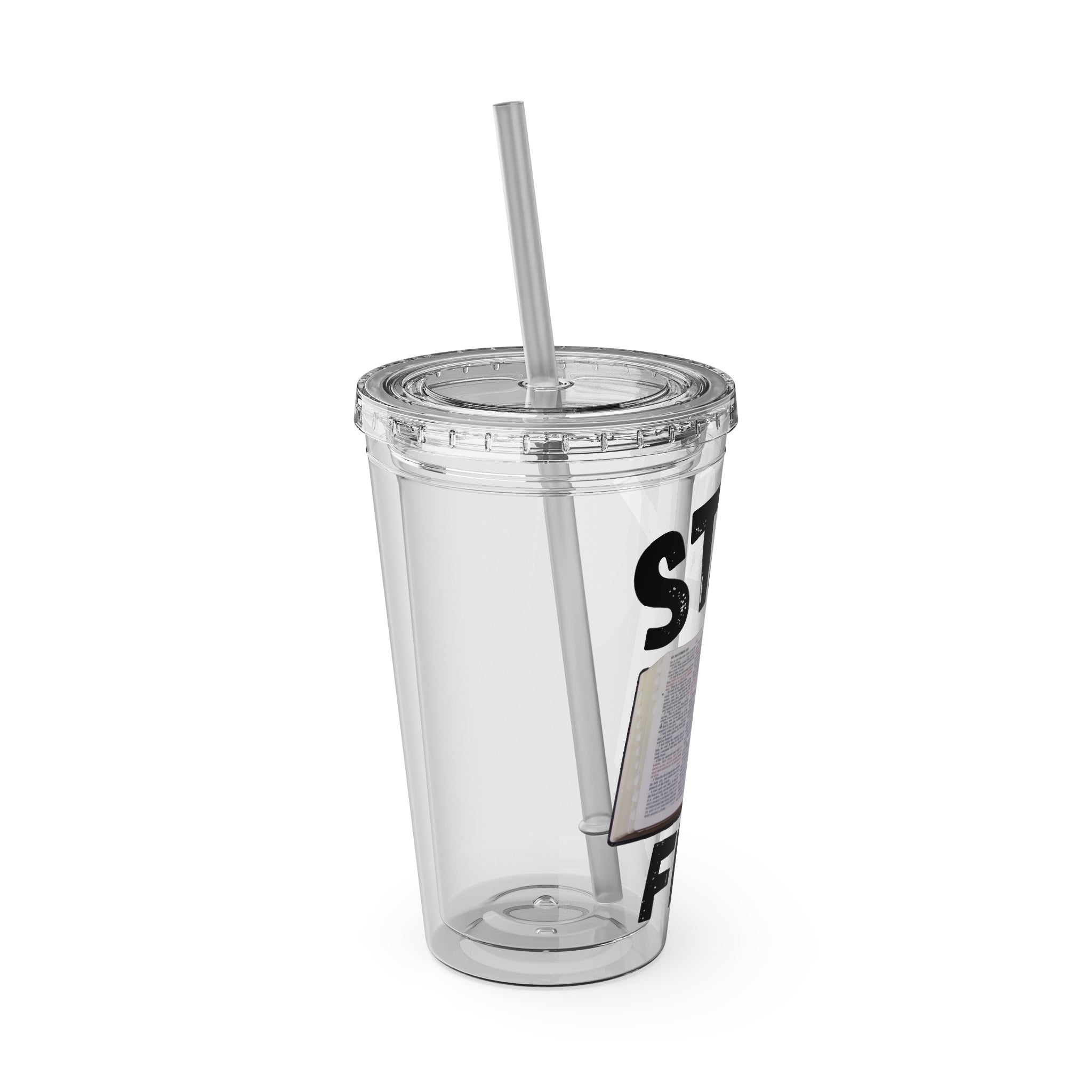 Stay Fed 16oz Tumbler with Straw
