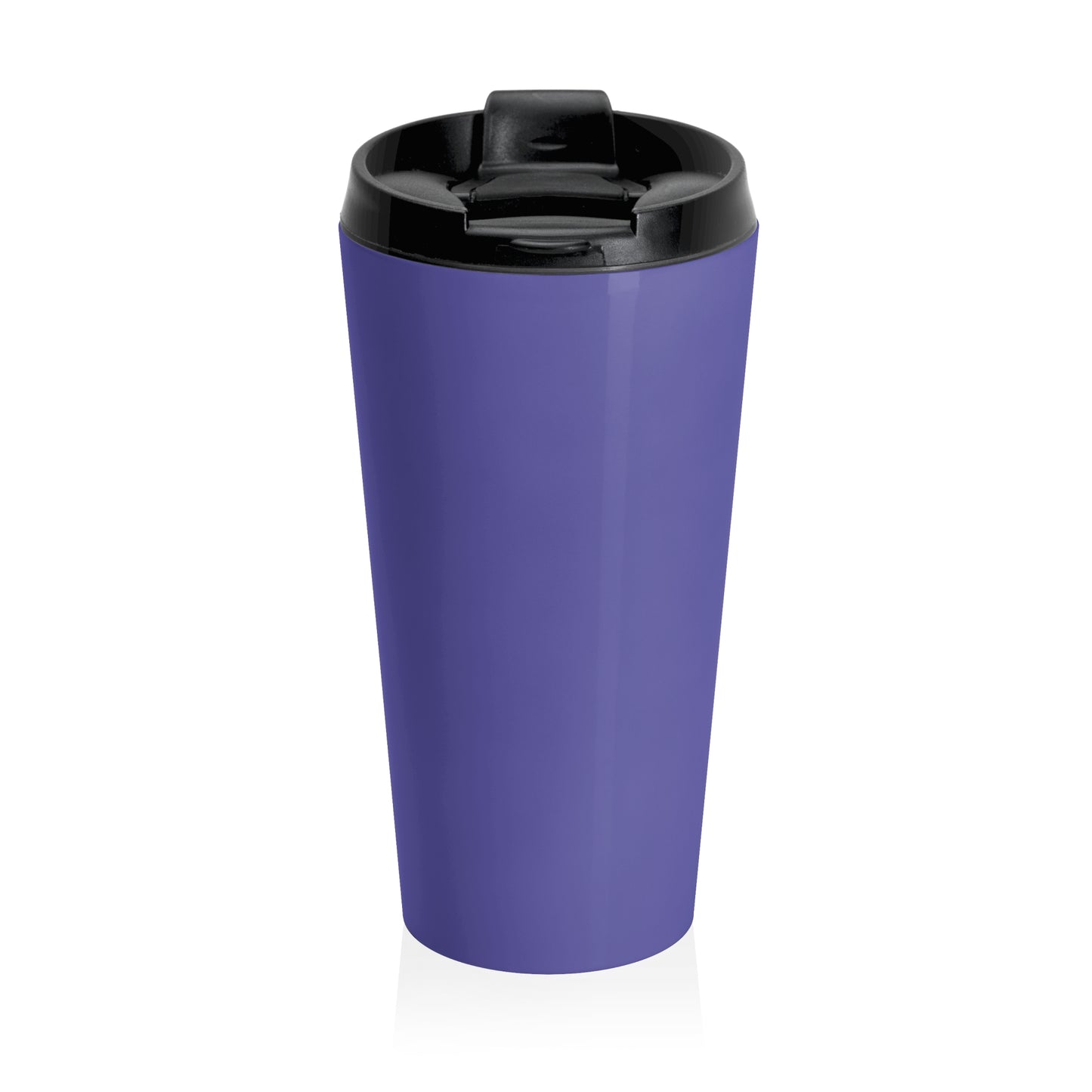 Christian JESUS IS Blue Stainless Steel Travel Mug - Blk
