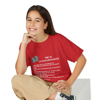 10 Commandments Youth T-shirt - White