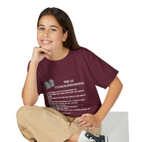 10 Commandments Youth T-shirt - White