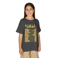 Bible Emergency Numbers Youth T-Shirt — Yellow