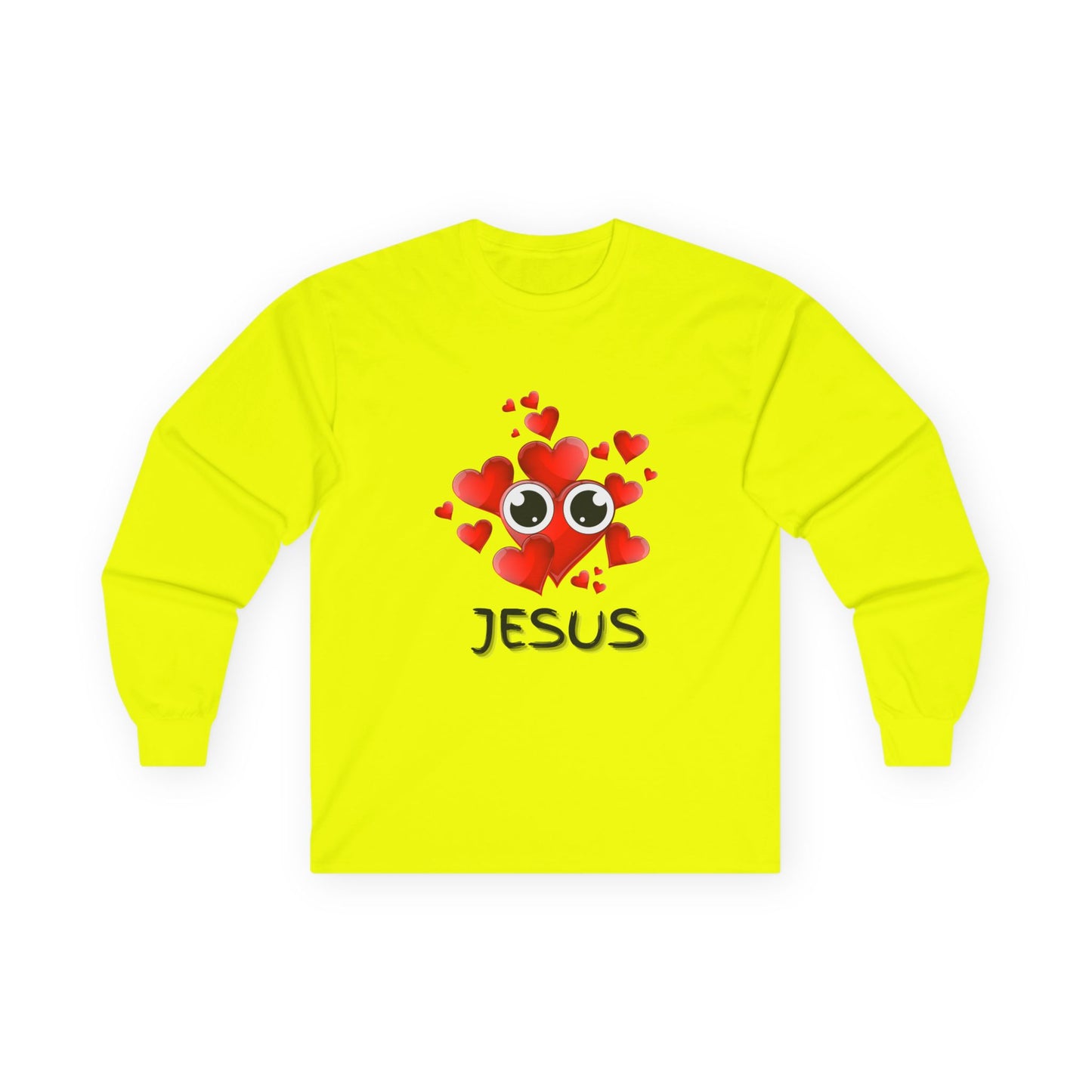 Eye Love Jesus Long-Sleeve - Black