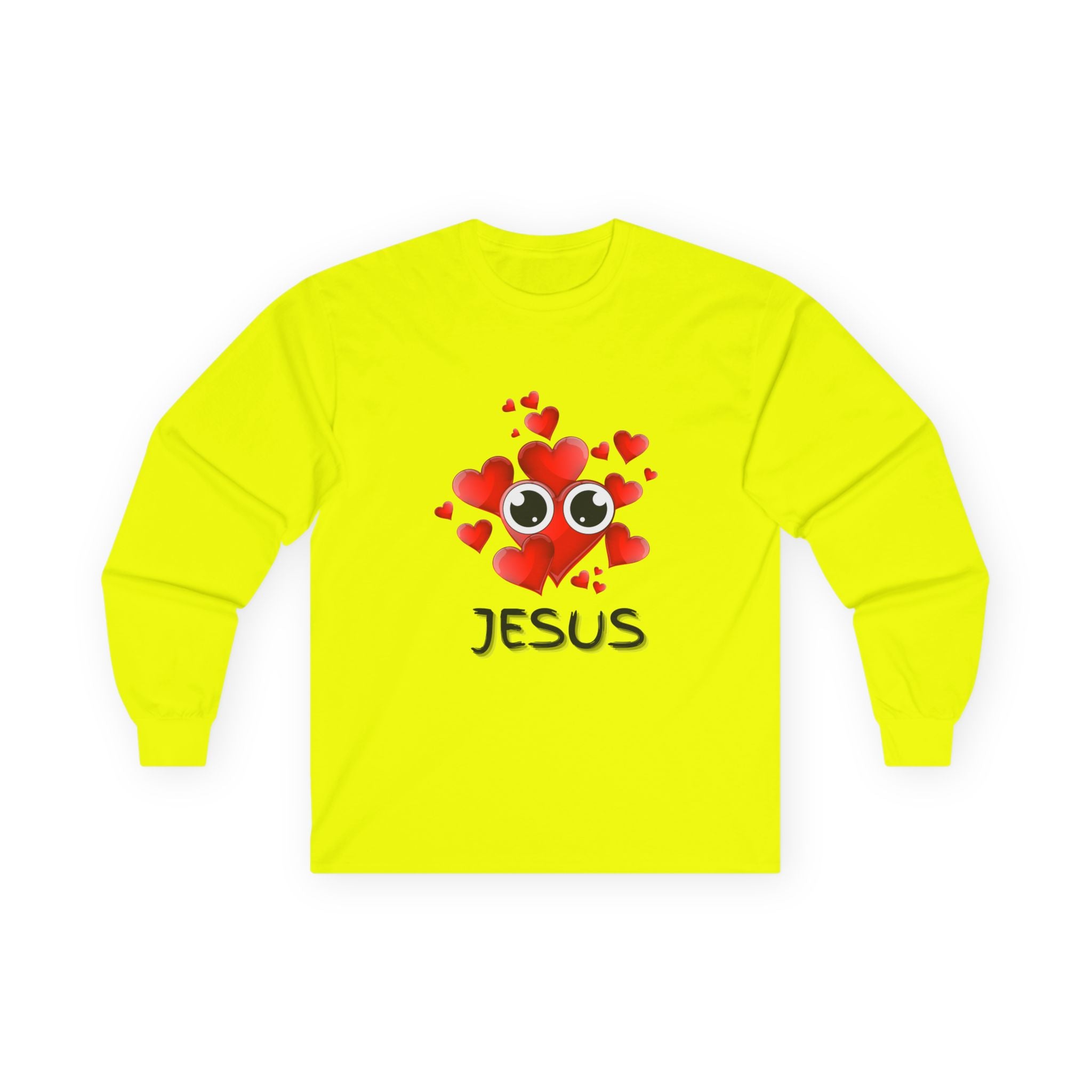 Eye Love Jesus Long-Sleeve - Black