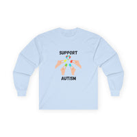 Puzzle Piece Hands Awareness Shirt - Blk