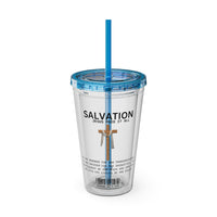 Salvation - Jesus Paid 16oz Tumbler with Straw