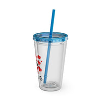 Jesus Heart Love 16oz Tumbler with Straw