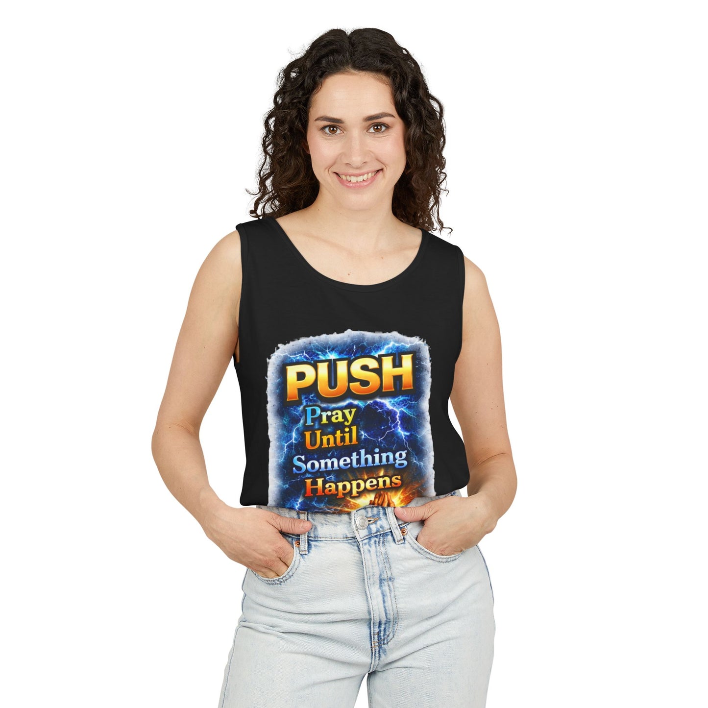 Push: Pray Until Something Happens Tank - Hands