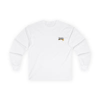 PUSH: Pray Until Something Happens Long Sleeve T-shirt front/back