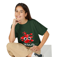 Eye Love Jesus Youth T-shirt - White