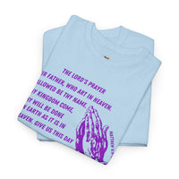 The Lord’s Prayer T-Shirt - Purple