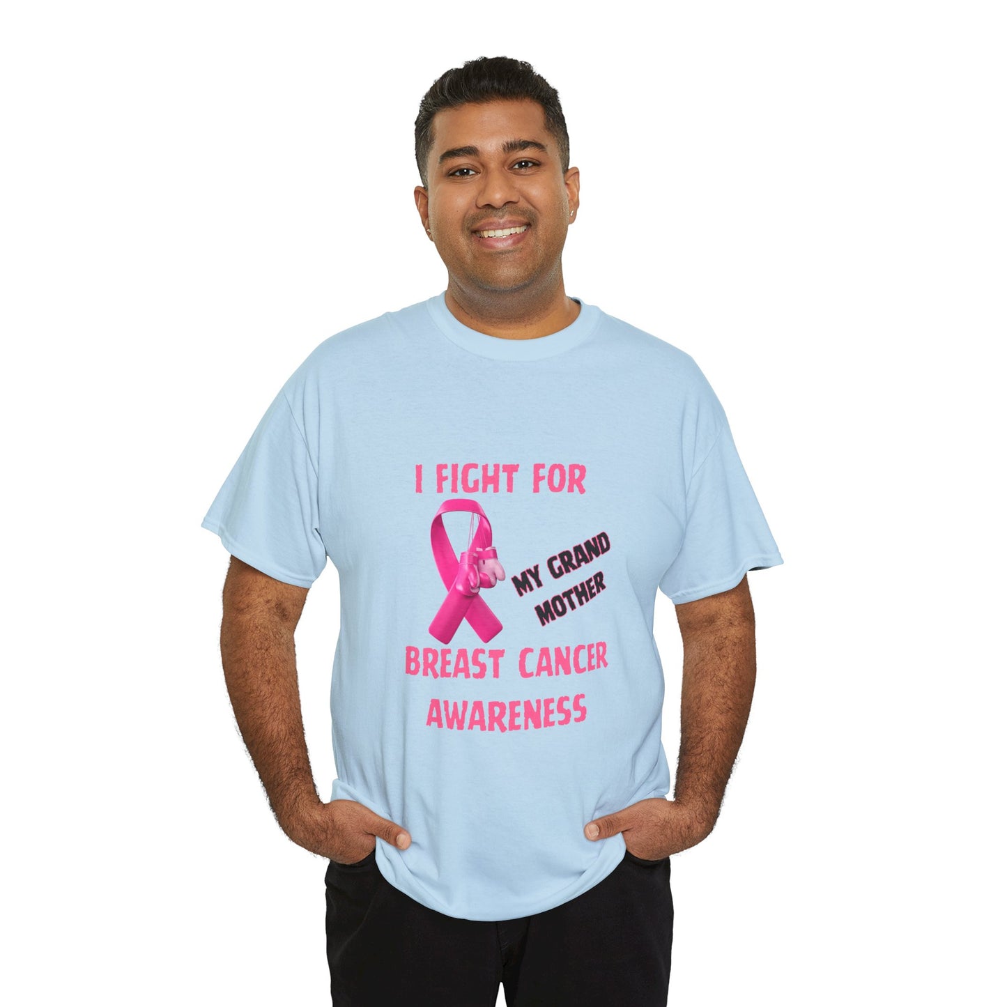 I Fight For My Grandmother Pink Ribbon Tee