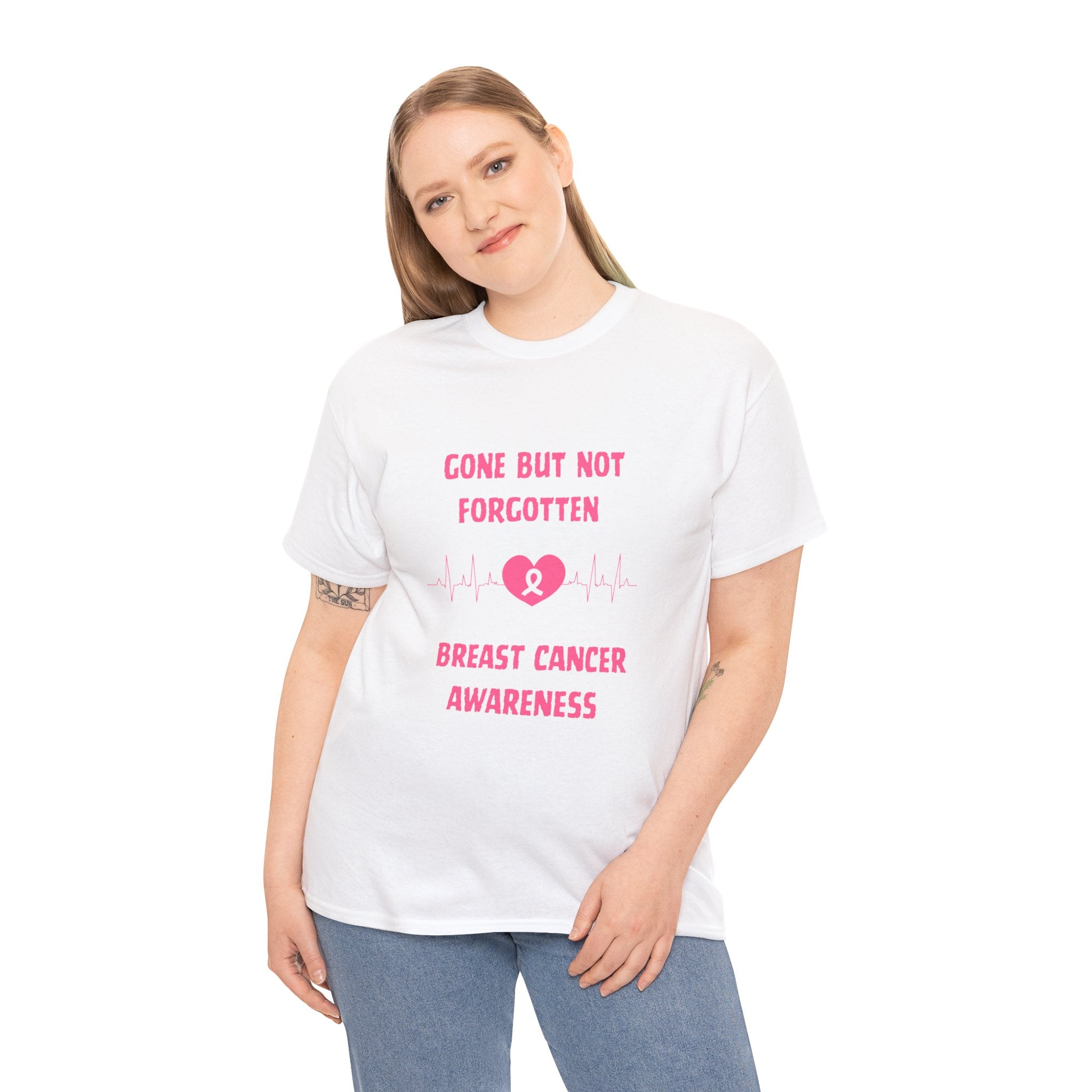 Gone But Not Forgotten Breast Cancer T-shirt