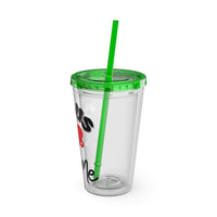 Jesus Loves Me 16oz Tumbler with Straw