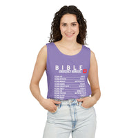 Bible Emergency Numbers Tank Top - White