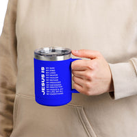 Christian Jesus Is 15oz Tumbler - White