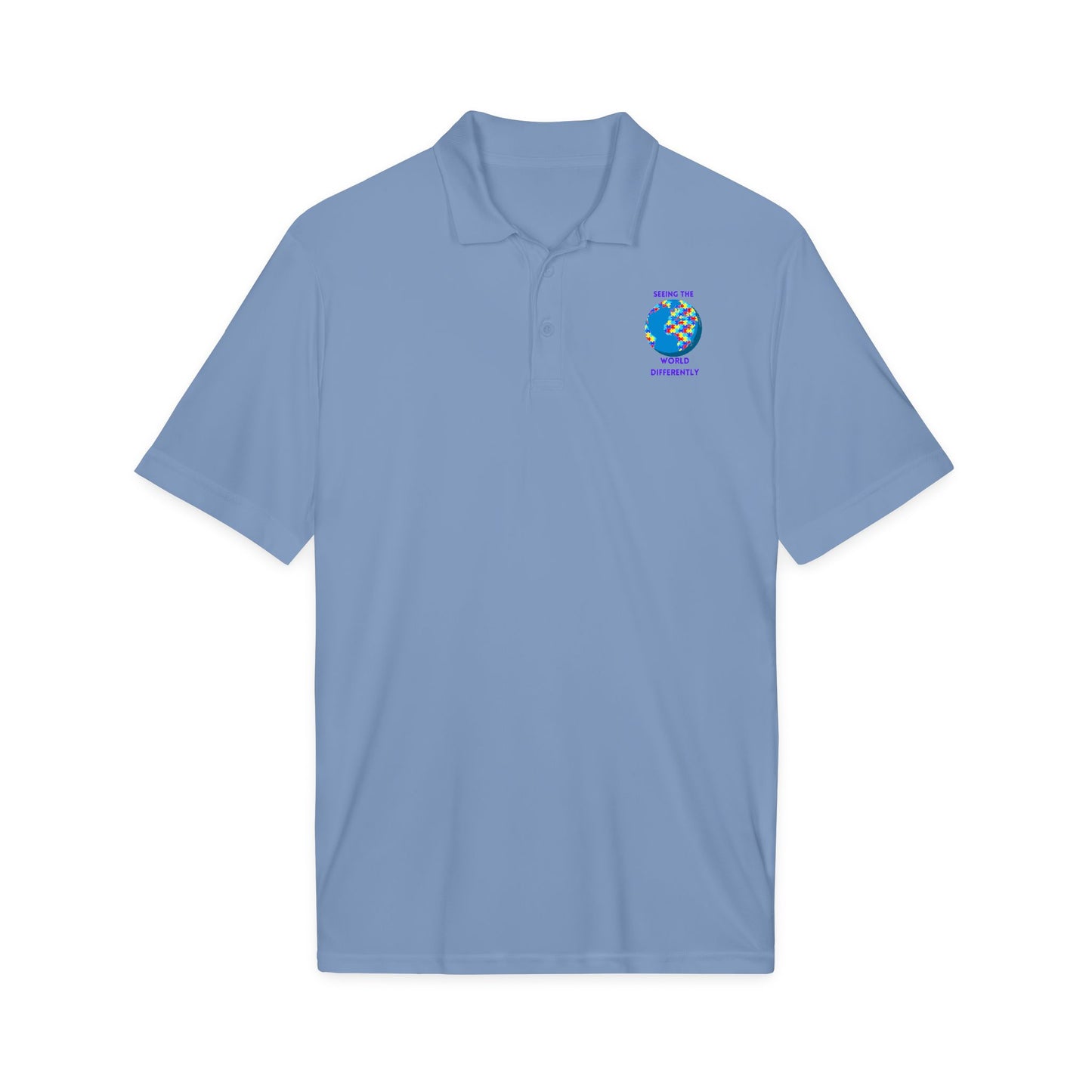 Seeing the World Polo - Blue
