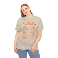 Bible Emergency Numbers Tee - Orange