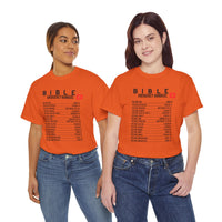 Bible Emergency Numbers Tee - Black