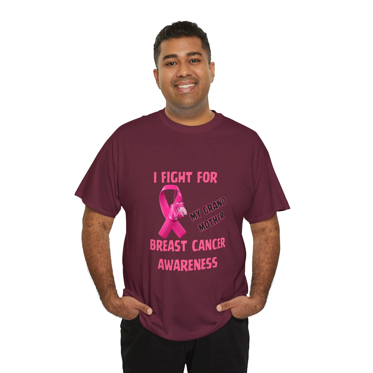 I Fight For My Grandmother Pink Ribbon Tee
