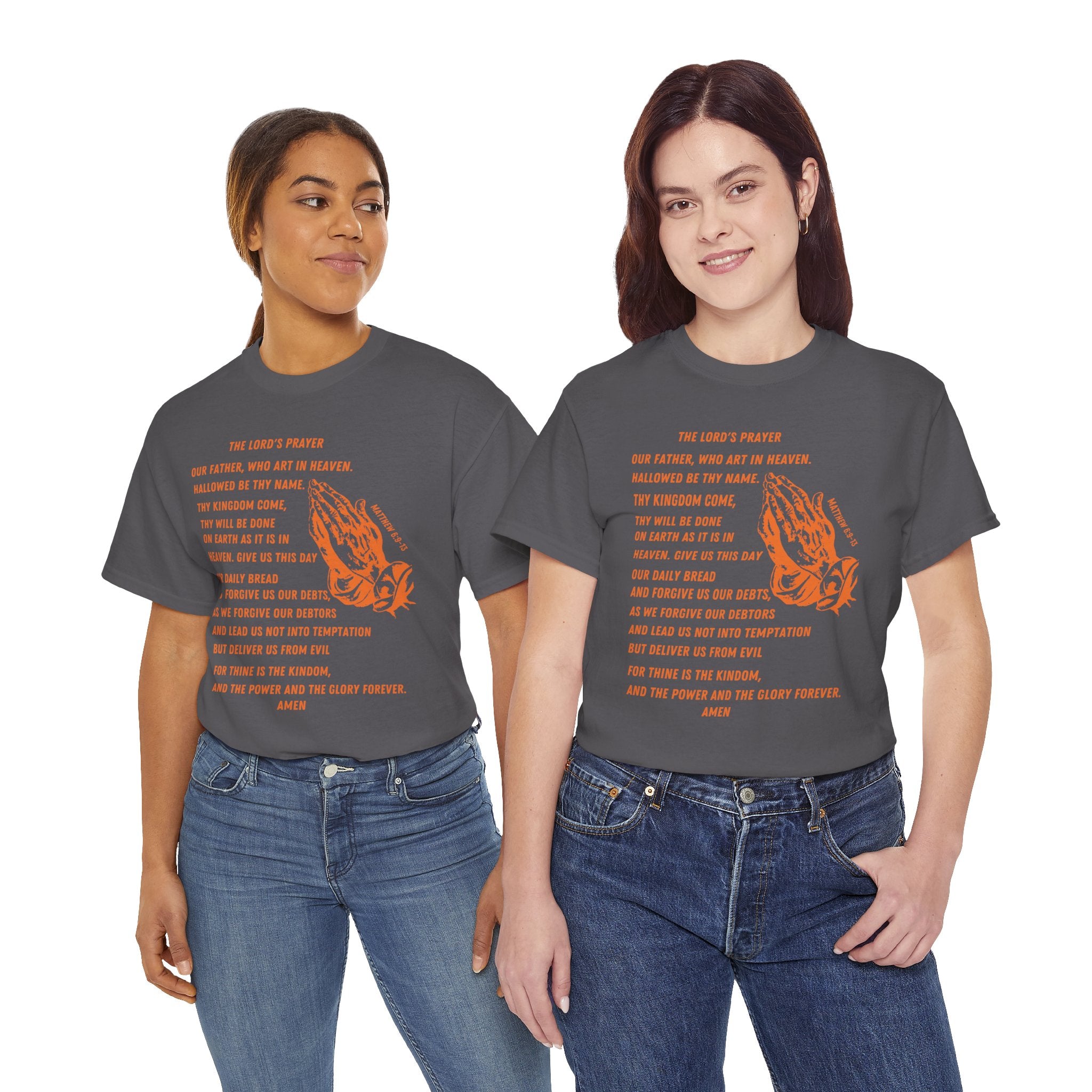 The Lord’s Prayer T-Shirt - Orange