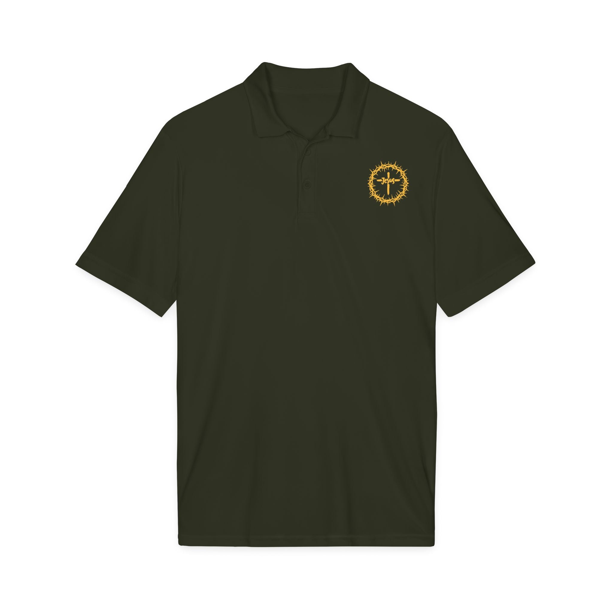 Jesus Crown of Thorns Polo