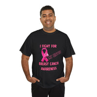 I Fight for My Sister Pink Ribbon Tee