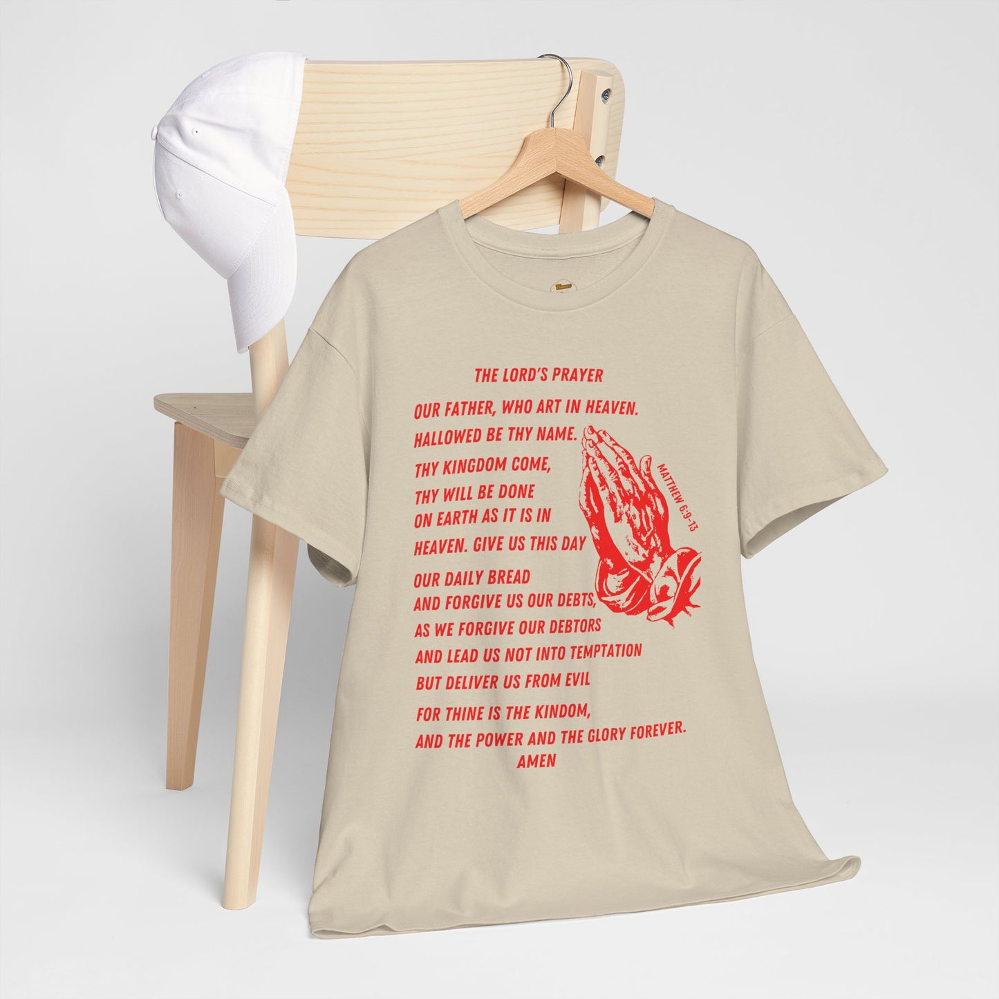 The Lord's Prayer T-Shirt - Red