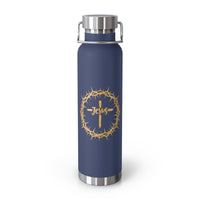 Jesus Crown of Thorns 22oz Insulated Water Bottle