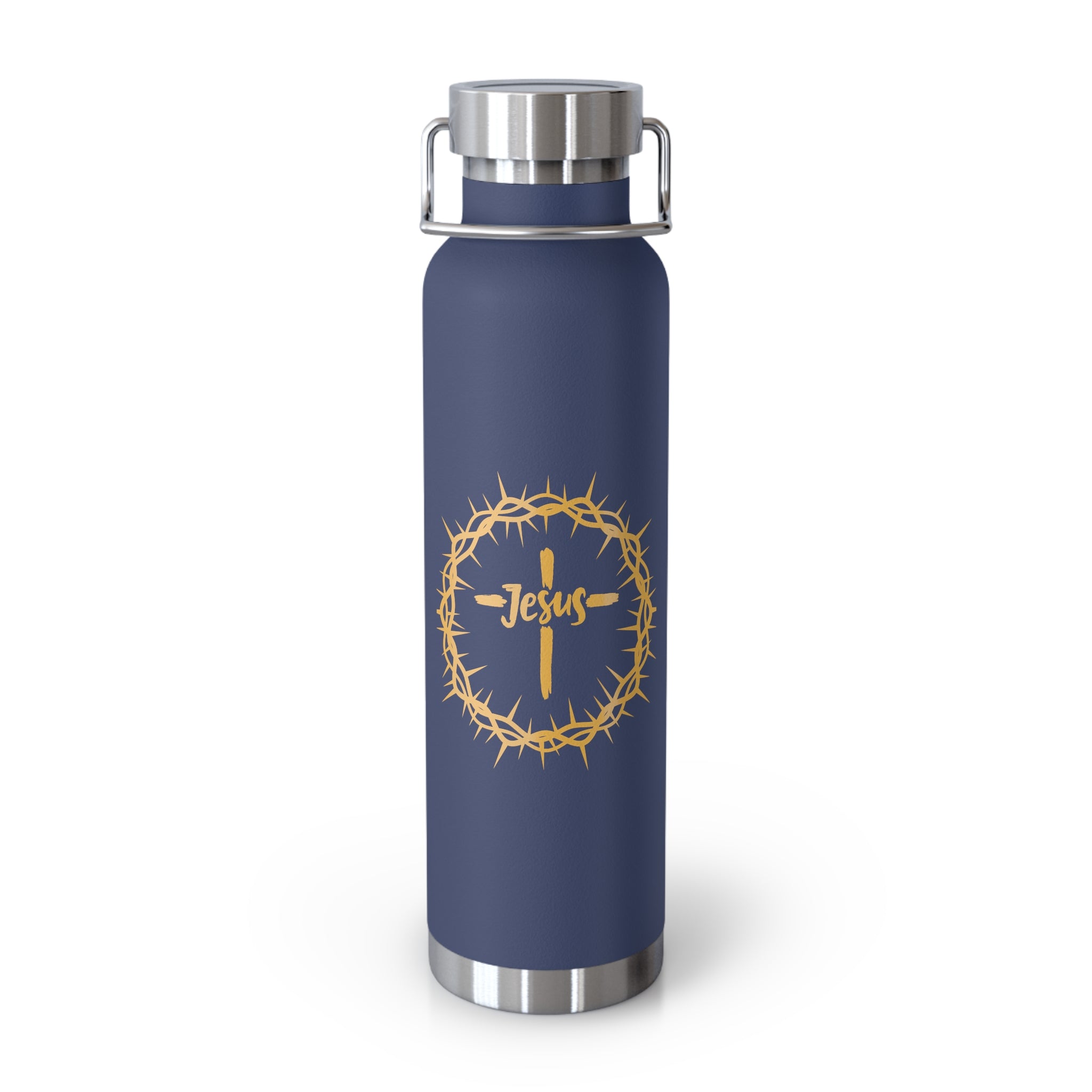 Jesus Crown of Thorns 22oz Insulated Water Bottle