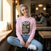 PUSH Pray Until Something Happens Long Sleeve Cotton Tee