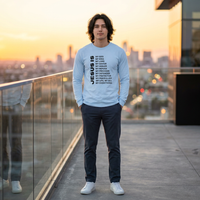 Christian JESUS IS Long Sleeve - Black