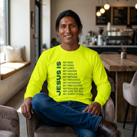 Christian JESUS IS Long Sleeve - Green