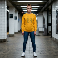Bible Emergency Numbers Long Sleeve Tee - Green