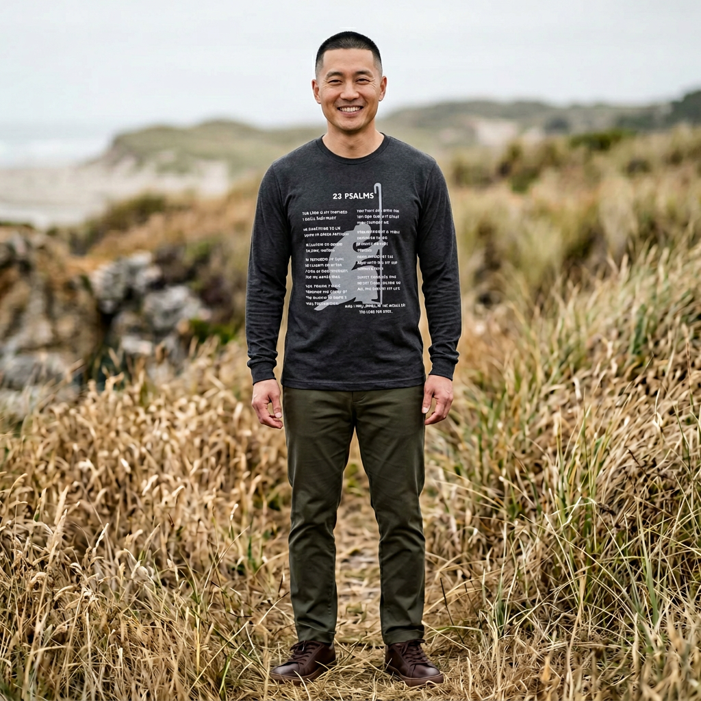 23 Psalms Long Sleeve - White