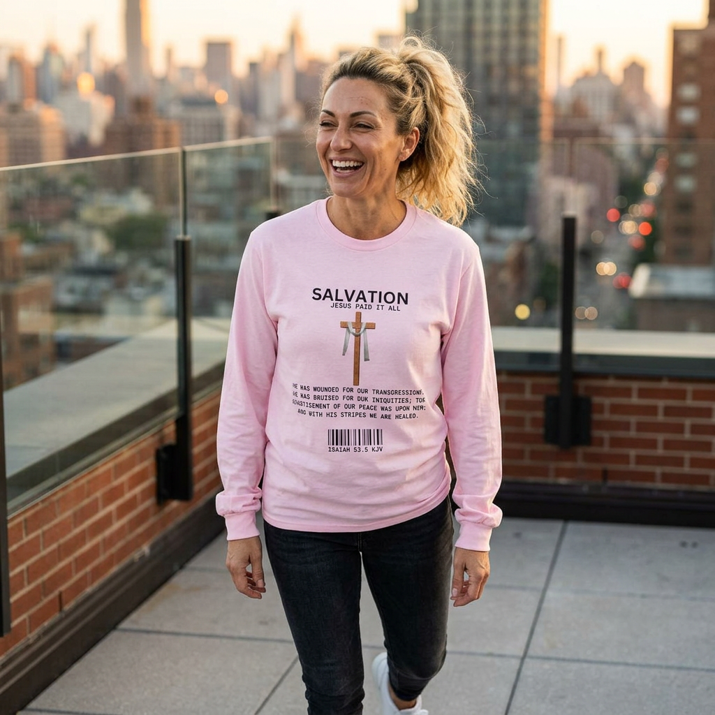 Salvation - Jesus Paid Long Sleeve Tee