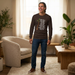 Characteristic Names of God Long Sleeve Tee - White