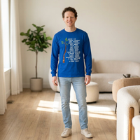 Characteristic Names of God Long Sleeve Tee - White