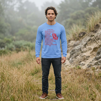 The Lord's Prayer Long Sleeve Tee - Red