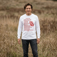 The Lord's Prayer Long Sleeve Tee - Red