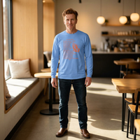 The Lord's Prayer Long Sleeve Tee - Orange