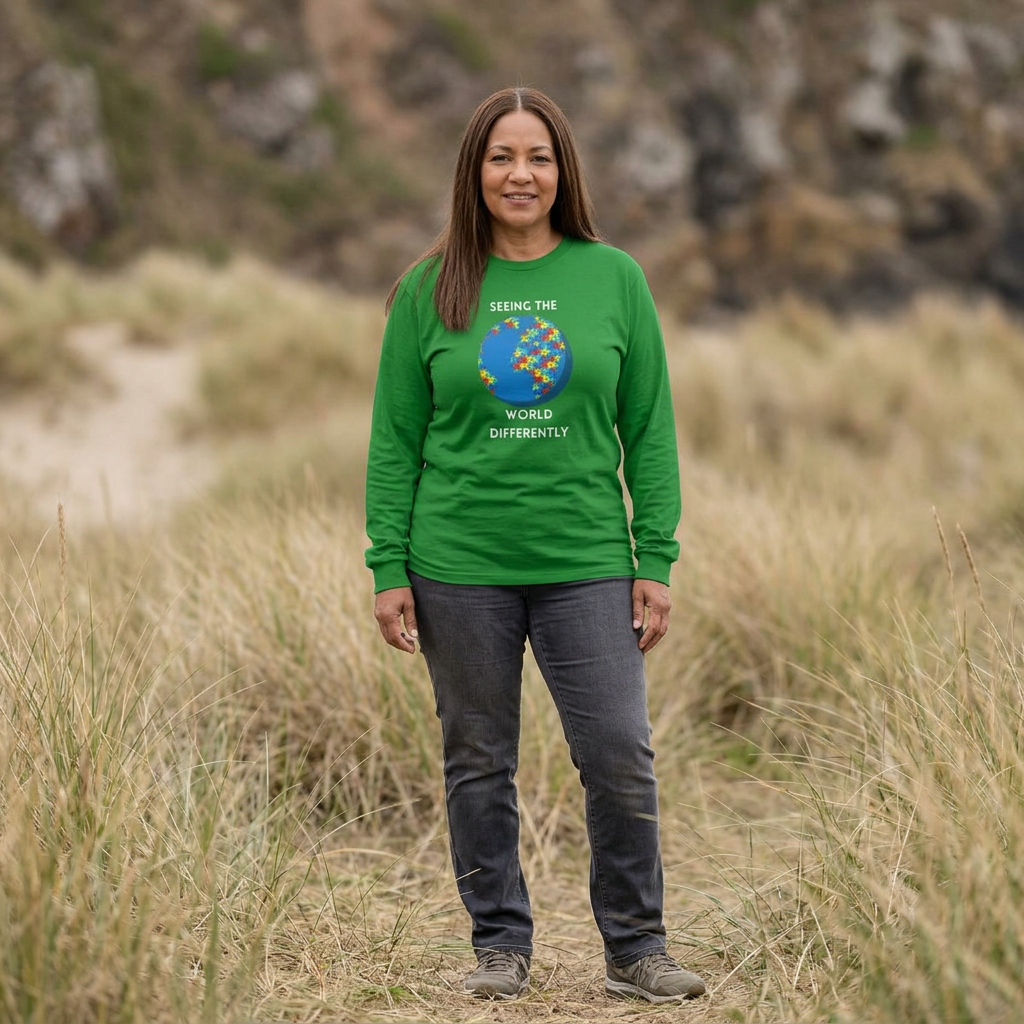 Seeing the World Differently Autism Long Sleeve