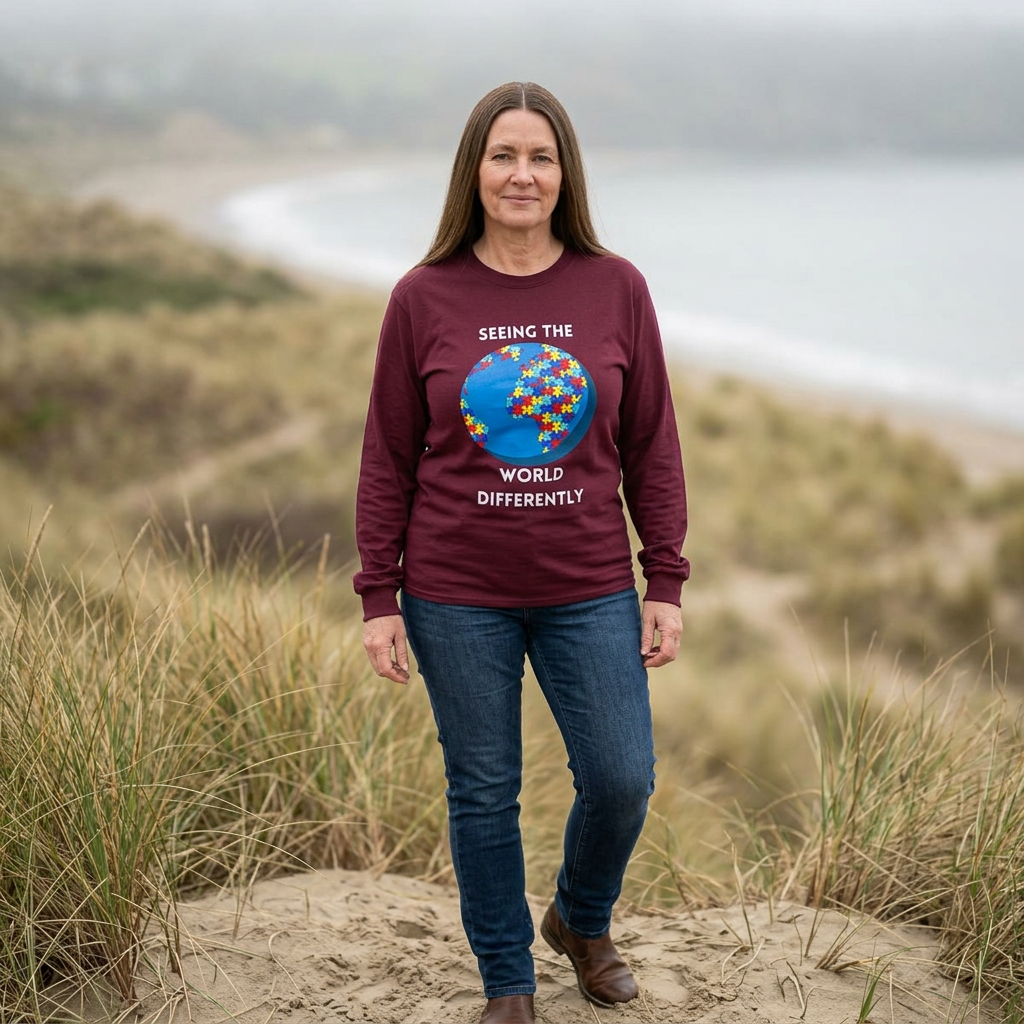 Seeing the World Differently Autism Long Sleeve
