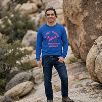 Breast Cancer Awareness Long Sleeve Tee — "We Fight Together" Pink Gloves